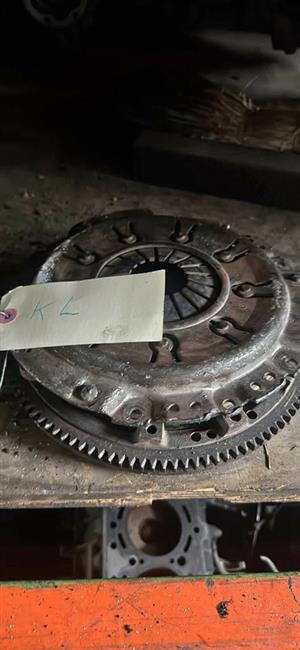 Mazda KL flywheel clutch plate and pressure plate.