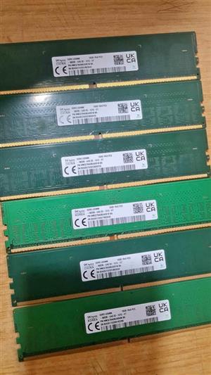 DDR5 DESKTOP RAMS 5600MHZ