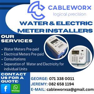 Water and elctricity meters