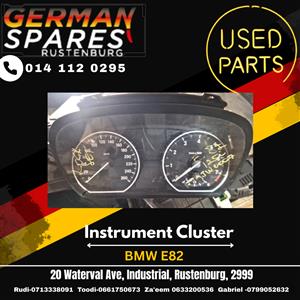 BMW E82 Instrument Cluster