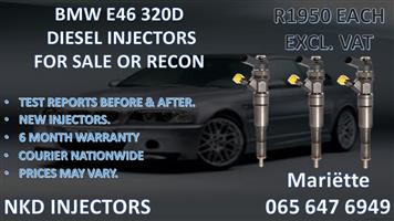Professional workmanship Diesel Injectors BMW E46 320D
