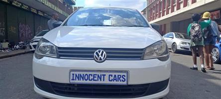 2015 VW POLO VIVO 1.4 PETROL HATCHBACK, MANUAL, WHITE COLOUR, MILEAGE 