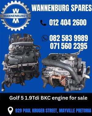 Golf 5 1.9TDI BKC engine