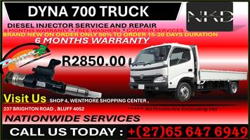 DYNA 700 TRUCK DIESEL INJECTORS