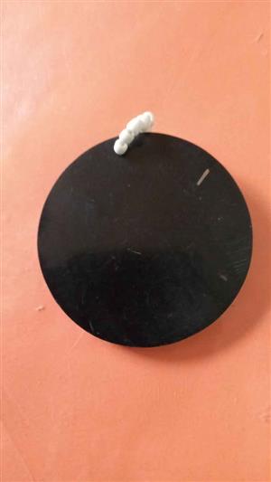 mother of pearl shell spiral pendant.6cm diameter