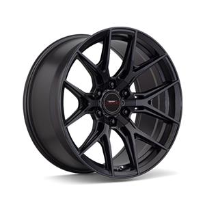 18″ A-Line Vanquish 6/139 Velvet Black Alloy Wheels