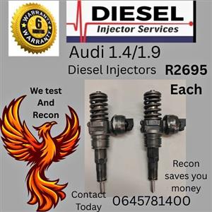 Audi diesel injectors