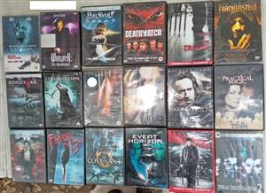  Horror DVDs x 18  