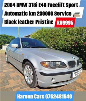 Call Haroon on 2004 BMW BMW 318i E46 Facelift Sport Automatic 