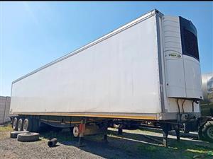 2015 Ice Cold Bodies Tri-Axle 28-Pallet Fridge Trailer 