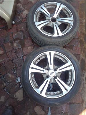 2 megs n tyer size 195/50/15