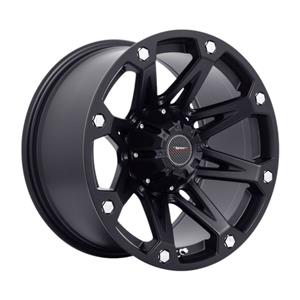 14″ A-Line Hazard 5/114 Stealth Black Alloy Wheels  5/114 PCD 0 offset 7J width 73.1mm center bore Sold as a set of 4