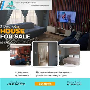 3 Beds 2 Baths House