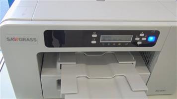 SG400 SAWGRASS sublimation Printer with box semi-brand new left with 2 inks .R3k