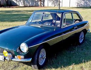 1967 MGB GT Classic British Coupe