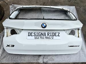 BMW G01 X3 BOOT SHELL AVAILABLE.