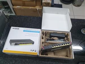 BRAND NEW 8-PORT GIGABIT ETHERNET POE-UNMANAGED SWITCH