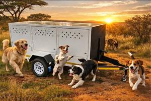 DOGGY TRAILER 2.2MX1.3MX900MM