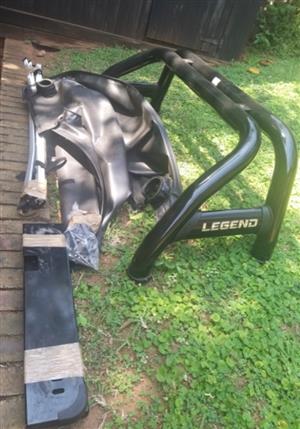 hilux legend roll bar and cover