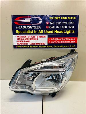Chevrolet Trailblazer left side headlight