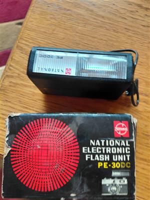Antique camera flash