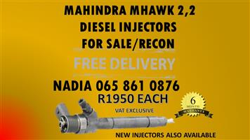 MAHINDRA MHAWK 2.2 DIESEL INJECTORS FOR SALE OR TO RECON