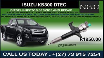 Isuzu KB300 DTEC Diesel Injectors 
