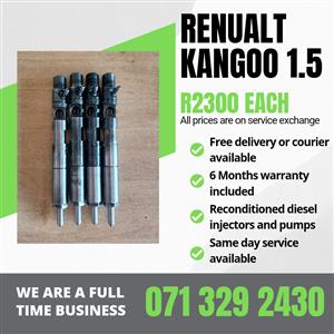 RENUALT KANGOO 1.5 INJECTORS FOR SALE WITH WARRANTY 