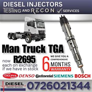 MAN Truck TGA diesel injectors for sale