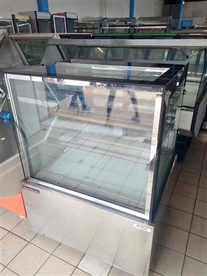 Square Glass Fridge 1.2m