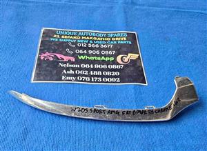 Mercedes W205 AMG Front Bumper Chrome Set