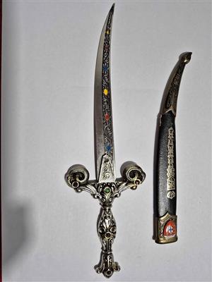 Portugal Shield Bookmark Brass Letter Opener Embossed Cover