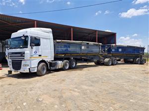 2015 Daf 460 XF 690000km +2013 Top Trailers combo