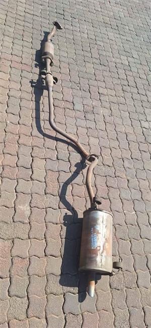 2012 up Nissan Micra HR12 complete exhaust for sale