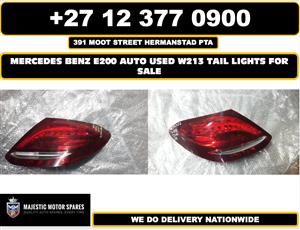 Mercedes Benz E200 used W213 tail lights for sale