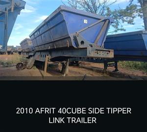 2010 Afrit side tipper link trailer