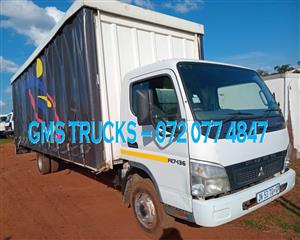 2010 FUSO FE 7-136 TAUTLINER TRUCK FOR SALE (MT62)