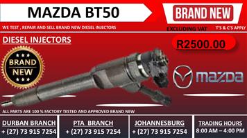 Mazda 3.0L BT50 (BRAND NEW) Diesel Injectors 