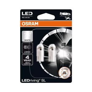 Osram LEDriving SL W5W WHITE Push-in Bulbs