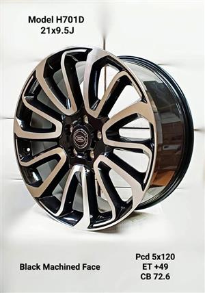 21” Range Rover wheels