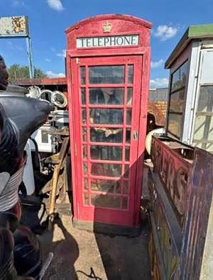 Original!! English K9 Telephone Booth Size: 2450mm x 850mm x 880mm