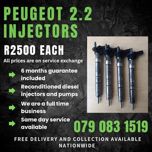 PEUGEOT 2.2 INJECTORS FOR SALE 