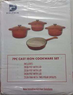 Pot Set 1 x blue and 2 red