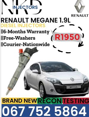 Renault Megane 1.9L Diesel injectors 