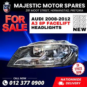Audi A3 8P (Facelift) Headlights for Sale – New 