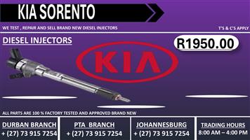 Kia Sorento Diesel Injectors 