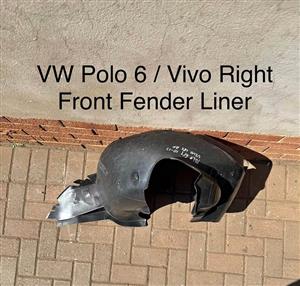 Right Front Fender Liner for VW Polo 6 / Vivo 
