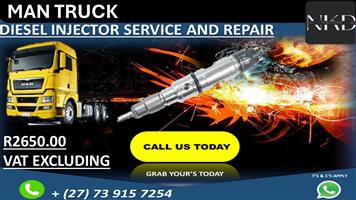 Man Truck Diesel Injectors 
