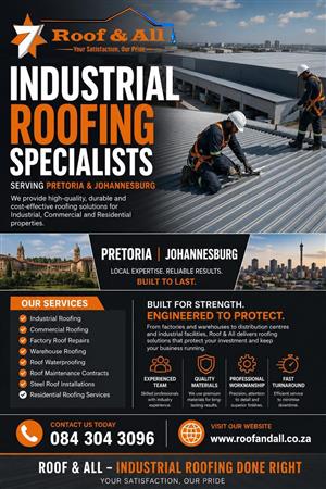 Industrial & Residential Roofing Maintenance