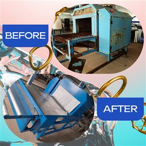 “Keep machines humming with the fresh scent of renewal—expert shrinkwrap repairs